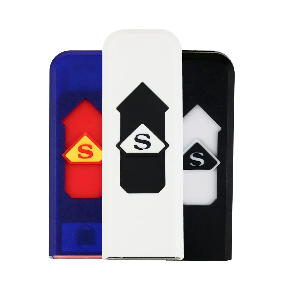 Электронная usb зажигалка ветрозащитная ультратонкая без газа USB перезаряжаемая