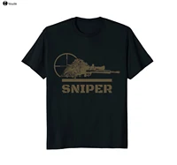 2019 new brand cheap sale 100 cotton sniper ghillie suit and reticle military t shirt graphic shirts