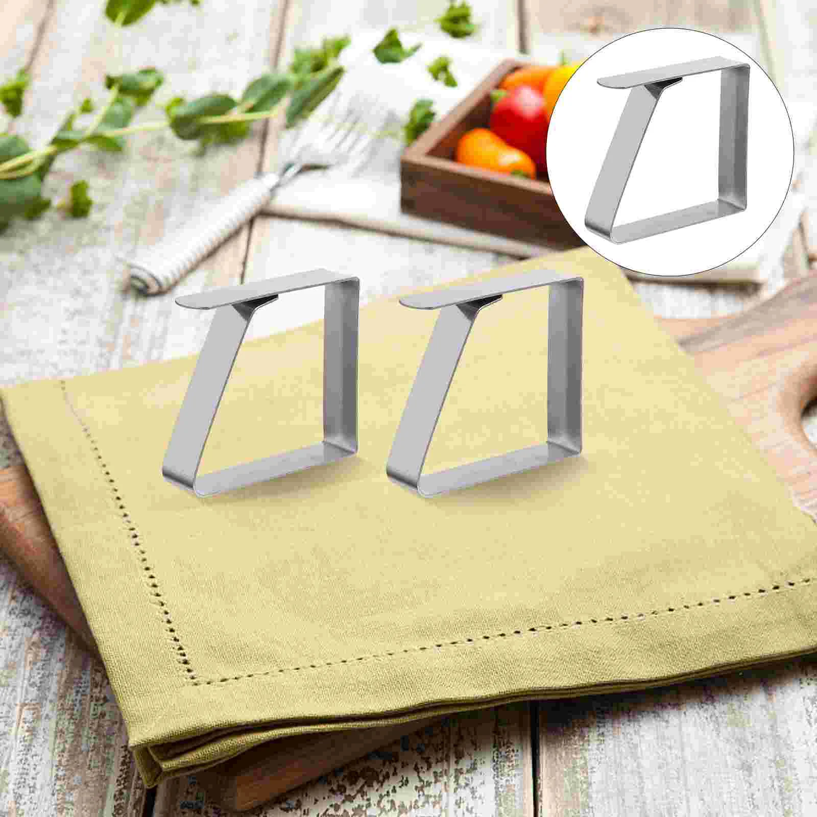 

20 шт., регулируемый зажим, нескользящий зажим из нержавеющей стали