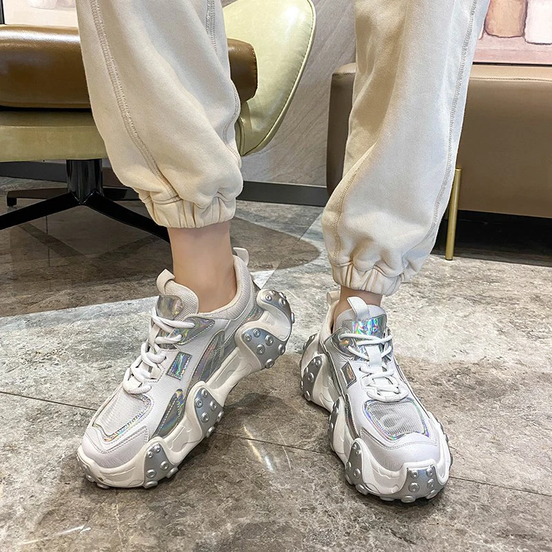 

Womens Sneakers Shoes 2021 Fashion Tennis Female Woman-shoes Platform Designer Trainers Roses New Heels Casual Mesh Thick Sole P