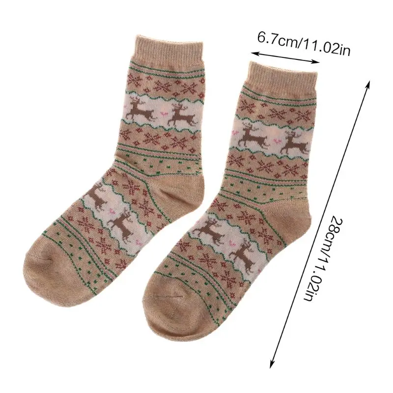 

Women Winter Socks Christmas Gift Warm Wool Socks