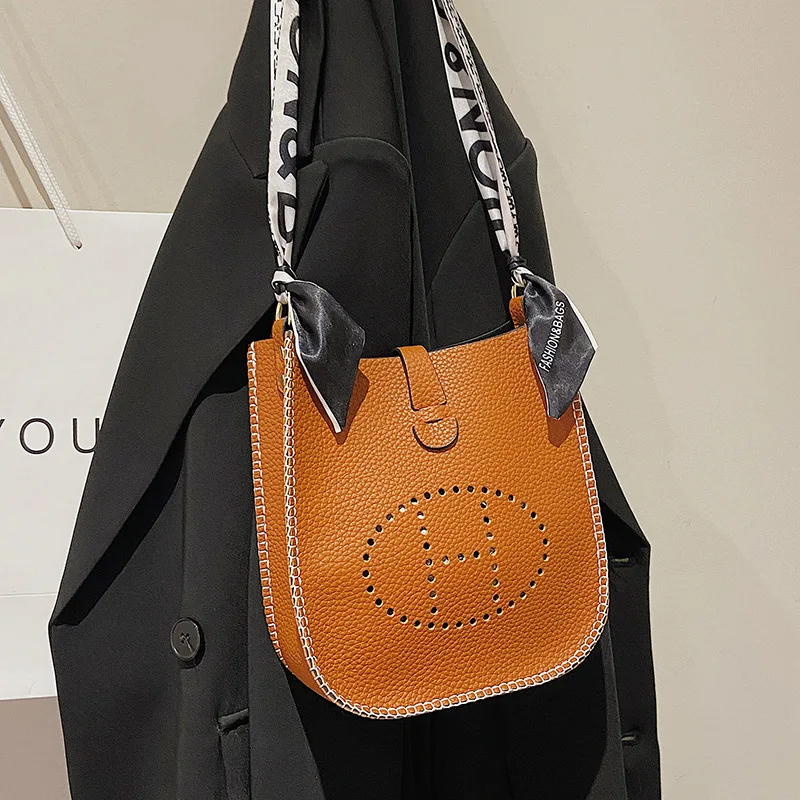 Diy Handmade Bag Hand Stitching With Sewing Tools Handel Shoulder Bag Accessories Pu Leather Cambridge Style Casual Shoulder Bag