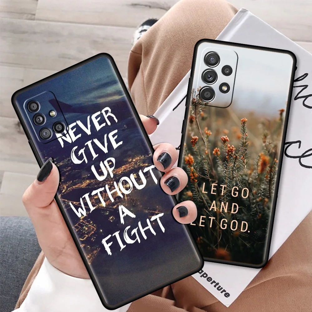 Чехлы Nover Give UP для Samsung Galaxy A51 A71 A12 A21s A72 A52 A42 A32 A22 A41 A31 A02s A03s из силикона.