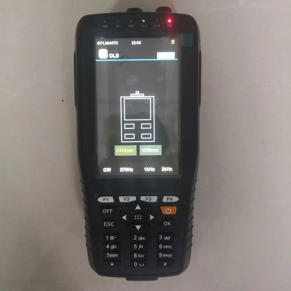 Мини-волоконно-оптический FTTH активный OTDR рефлектометр тестер Встроенный OPM OLS VFL