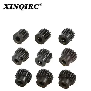 Шестерня двигателя SURPASS-HOBBY 32P m0, 8 5 мм 13T 14T 15T 16T 17T 18T 19T 20T 21T черная стальная металлическая Шестерня для мотора 110 Rc