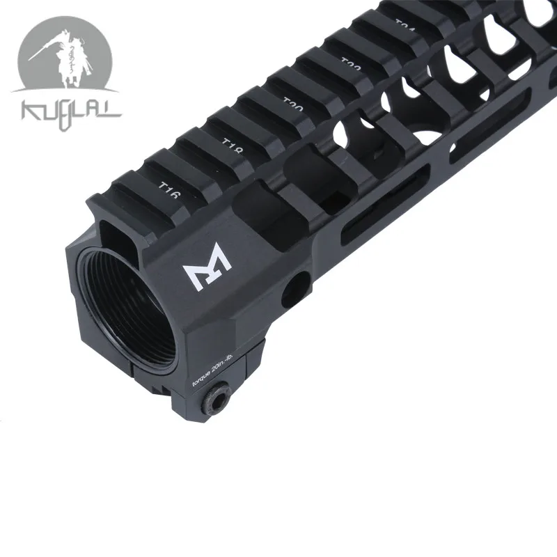 Тактический гелевый бластер M-LOK Keymod 9 12 дюймов Тонкий свободный поплавок Handguard Пикатинни кронштейн 556 для страйкбола