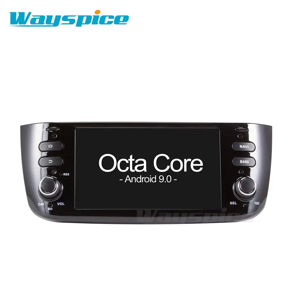 Wayspice android 9 0 автомобильный dvd для Fiat/Linea/Punto 2012 2013 2014 2015 мультимедийный плеер |