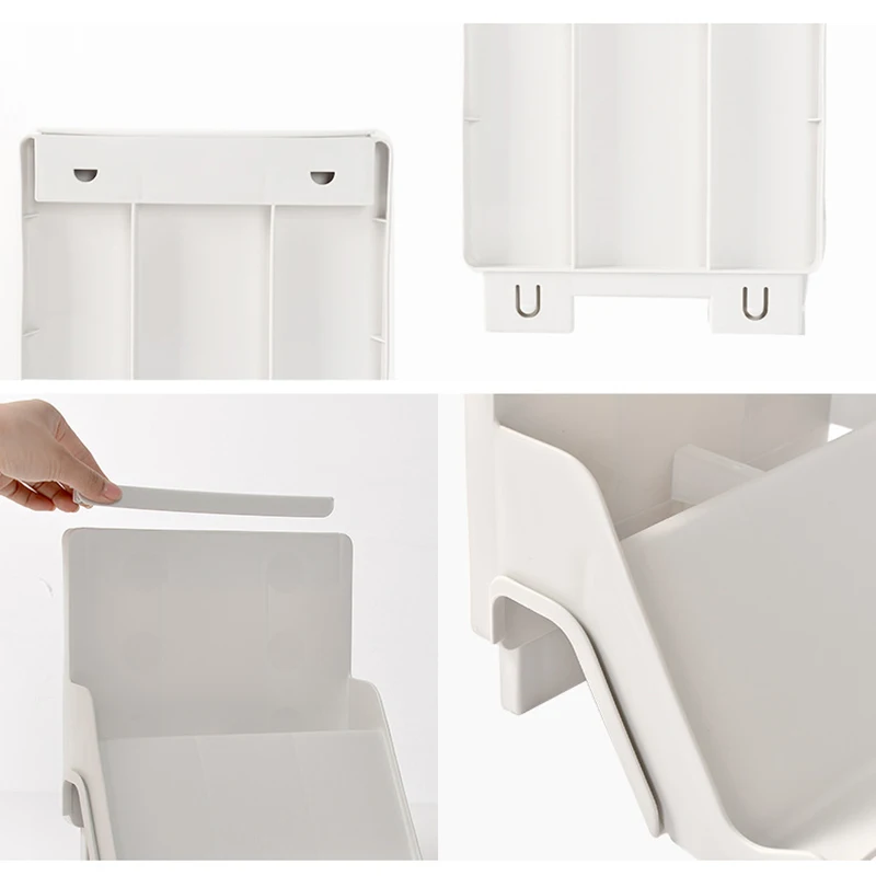 

2pcs Nordic Style Shoe Rack Multi-layer Assembly Vertical Dust-proof Plastic Shoe Storage Shelf F2