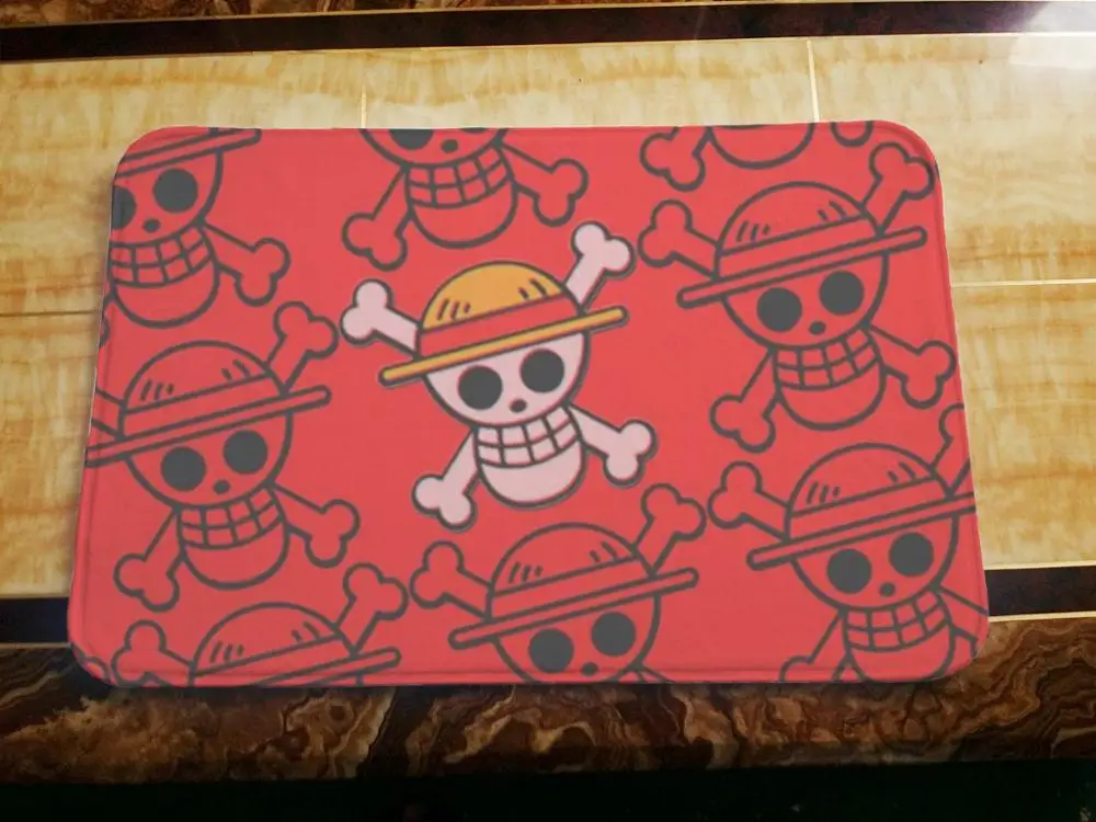 Нескользящий коврик с рисунком обезьяны 60 см Детский ковер Luffy Roronoa Zoro игрушки для