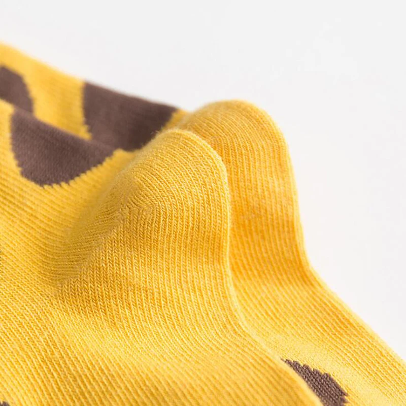 5 парт/лот модные хлопковые носки в горошек детские длинные для девочек и