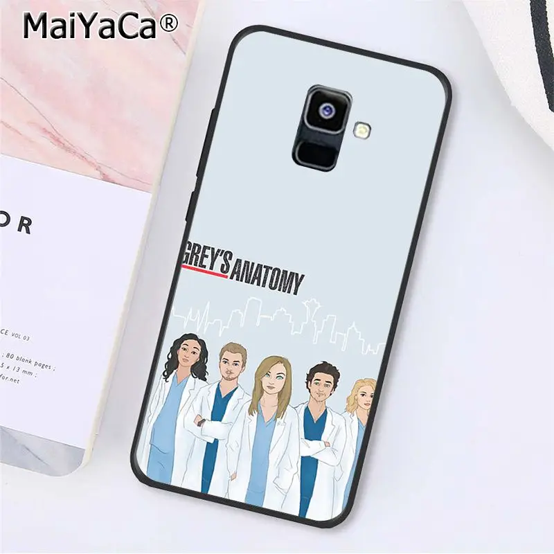 MaiYaCa Американский ТВ Анатомия Greys чехол для телефона Samsung Galaxy A51 A71 A80 A7 A8 A6 Plus A70 A9 2018