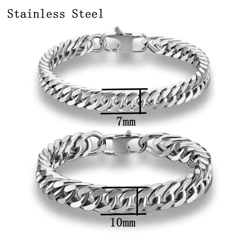 Будды Эстер браслеты серебряного цвета из нержавеющей стали КУБИНСКИЙ звено