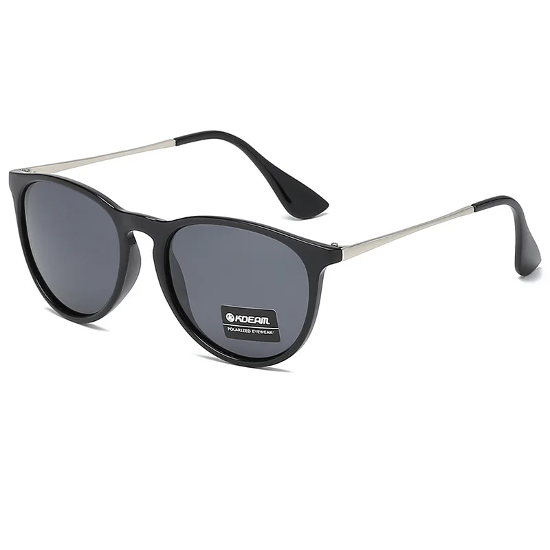 

KDEAM outdoor classic round sun ladies high-definition polarized sunglasses can be customized LOGO KD4171
