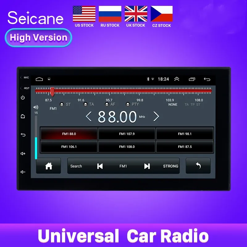

Car GPS Android 9.1 RAM 2GB+ ROM 32GB 7" 2Din Universal Car Radio GPS Multimedia Unit Player For VW Nissan Kia honda Suzuki