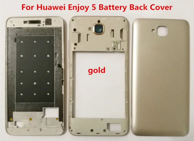 Новый корпус 5 0 дюйма для Huawei Enjoy задняя крышка аккумулятора задний + передняя