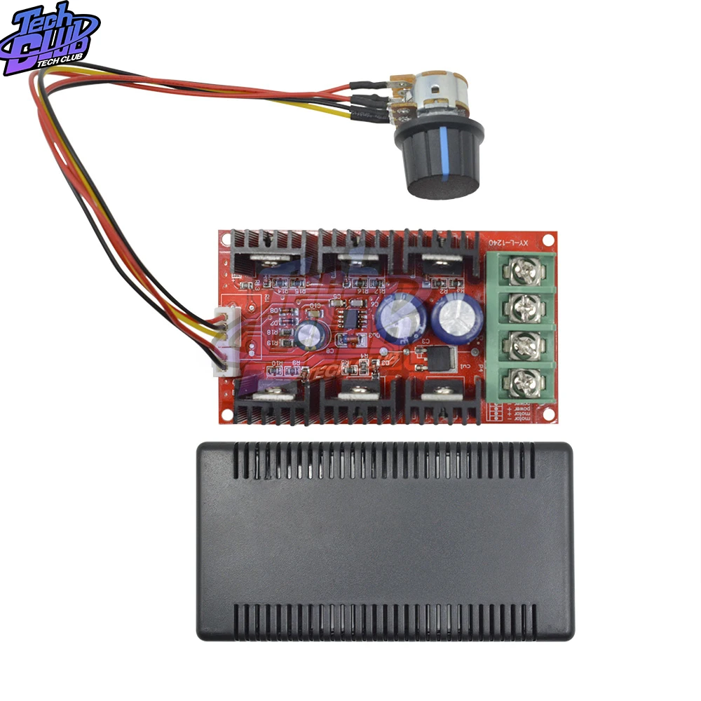Регулируемый регулятор скорости вентилятора автомобиля 2000 Вт 40 А|Контроллер