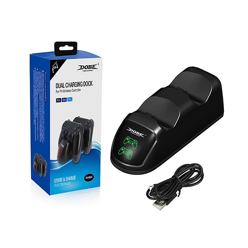 Док станция Data Frog для контроллера PS4 2 USB порта|Зарядные устройства| |