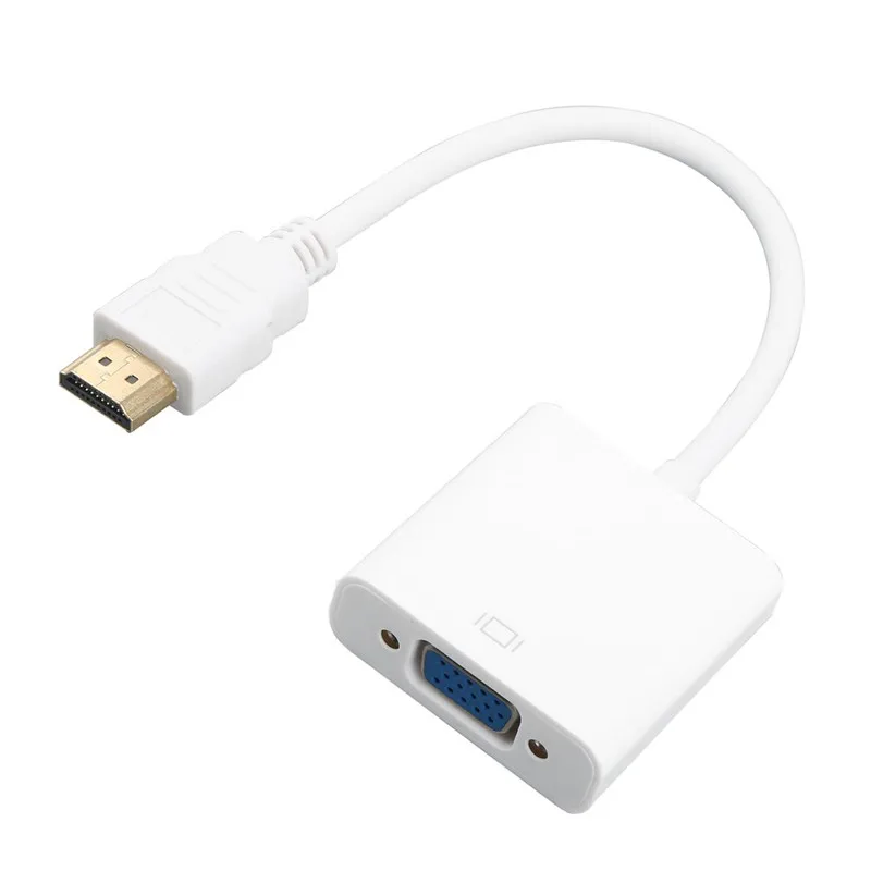 Hdmi к vga RGB vga к hdmi кабель видео адаптер HDMI кабель 1080P HD ТВ монитор для телевидения smart tv adaptador