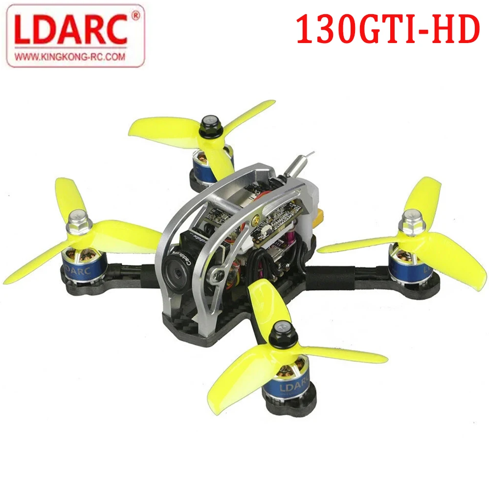 LDARC 130GTI HD 133 мм F4 OSD 3 4S FPV гоночный Дрон PNP BNF w / Caddx. Камера US черепаха V2 1080P PNP/BNF|Детали