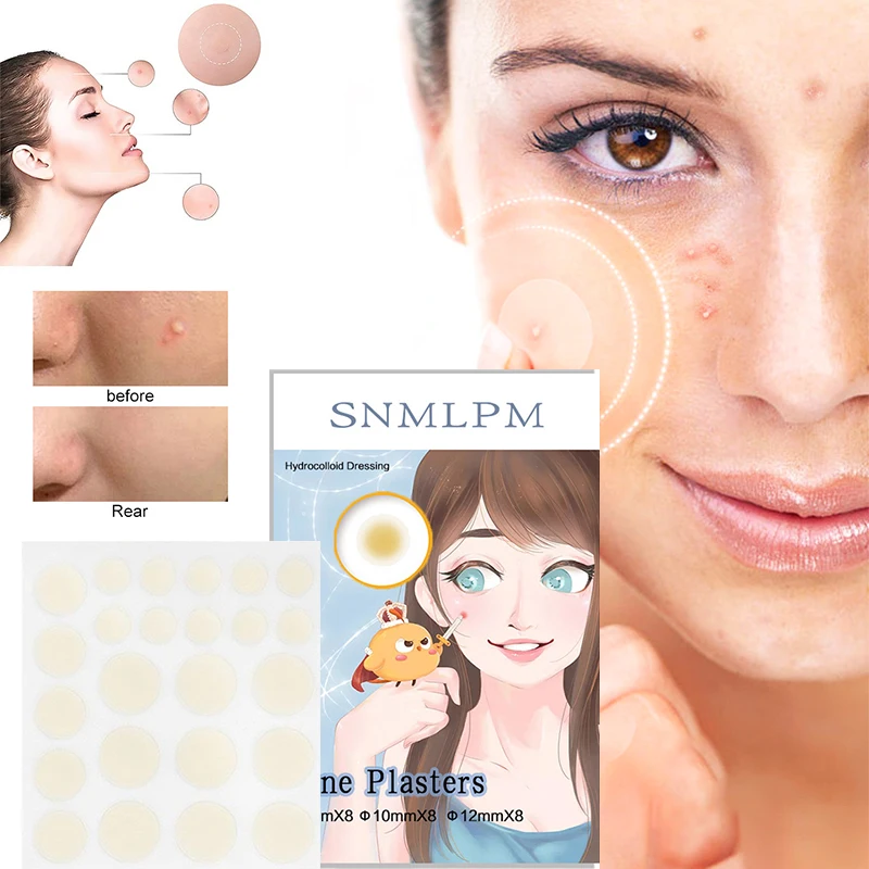 

24pcs/sheet Acne Patch & Skin Tags Beauty Set Pimple Master Patch Treatment Protects Invisible Acne Patch Face Care