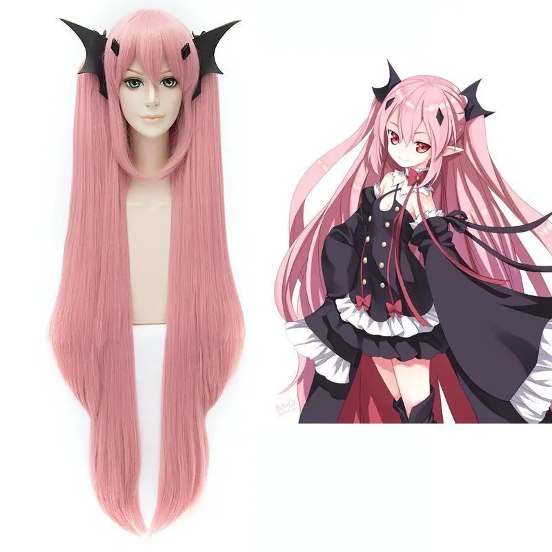 

(Alice-Wig 073) Heat Resistant Fiber Hairpiece Synthetic Hair Wig Anime Seraph of the end Krul Tepes Cosplay Wig