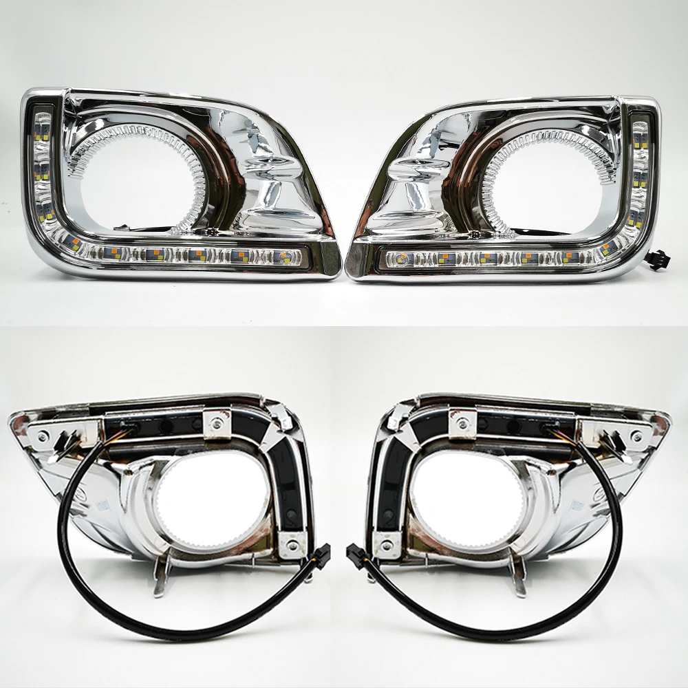 CSCSNL 1 комплект для Toyota Prado FJ150 LC150 2010 2011 2013 светодиодный DRL Габаритные огни с trunning