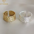 XIYANIKE предотвращает аллергию посеребренные обручальные кольца Новые Креативные геометрические аксессуары ручной работы Anillo Ювелирные изделия Подарки