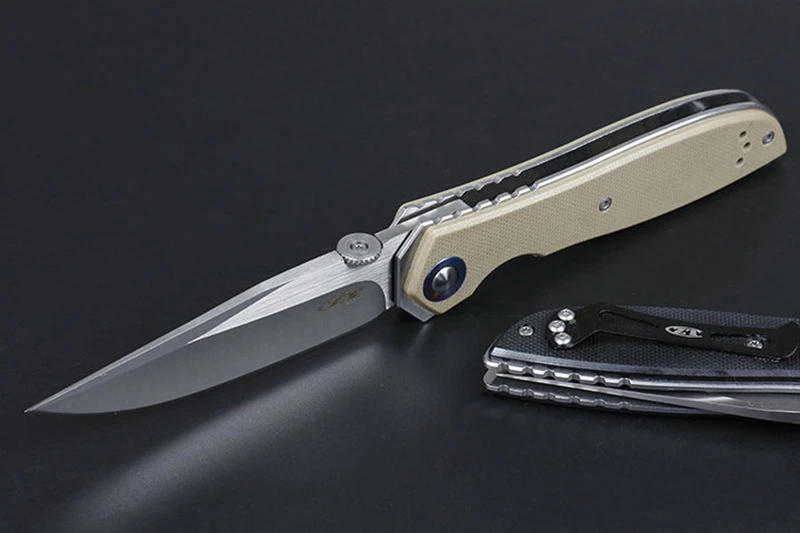 EDC Открытый инструмент ZT0640 шарикоподшипник складной нож CPM20CV лезвие Флиппер тактические карманные ножи кемпинг охотничий нож выживания