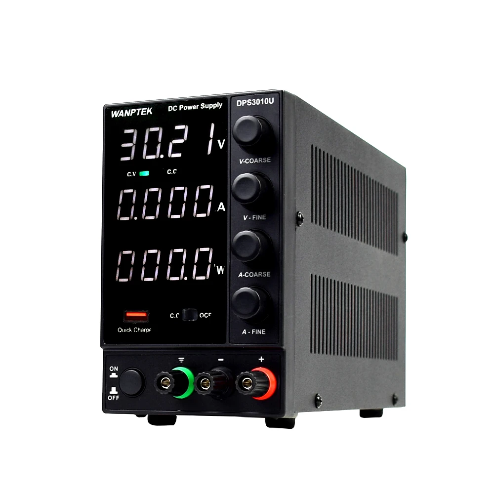 Wanptek Lab DC источник питания регулируемый DPS3010U USB светодиодный дисплей скамья