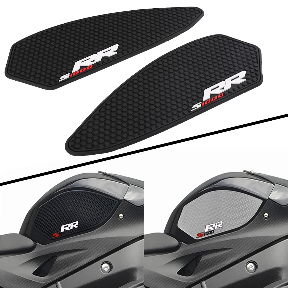 

Motorcycles Tank Cover Protector Fuel Tank Cap Sticker Pad Anti Slip Decal Accessories For BMW S1000RR S1000 RR 2019 2020 2021