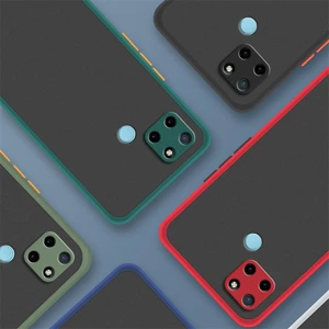 matte pc cover for oppo realme c21y case realme c21y c12 c15 c20 c21 c25 c25s cover shockproof hard phone back case realme c21y free global shipping