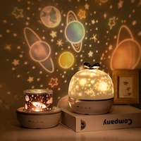 creative led music projector night lights bt compatible speaker universe starry sky rotate colorful christmas lights kids gift