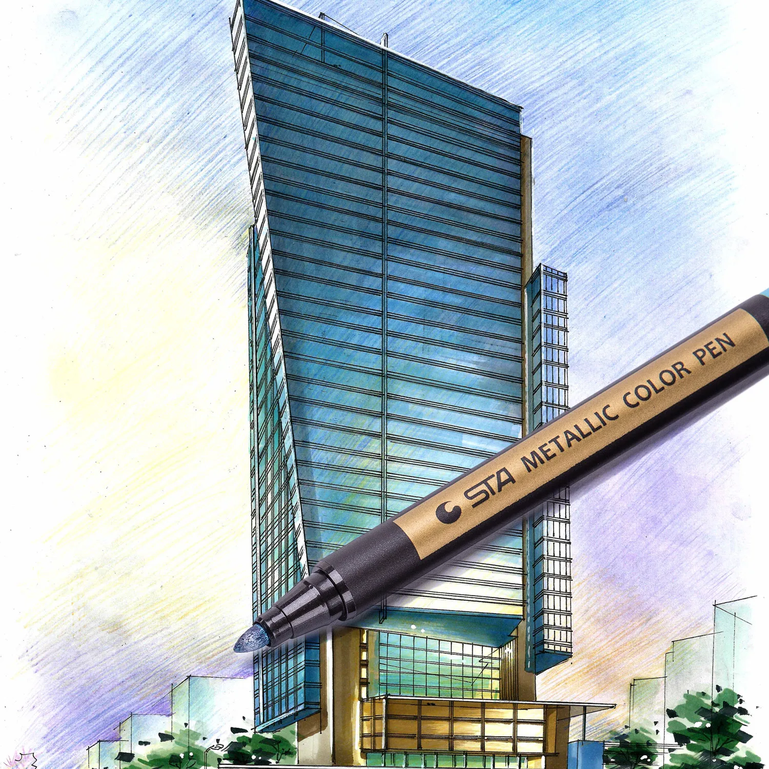 1 шт. хайлайтер металлический маркер ручка сделай сам скрапбукинг ремесла мягкая