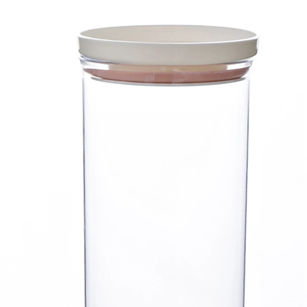 4 шт прозрачная бутылочка с Кепки Кухня Стекло канистра Снэк сахар контейнер для