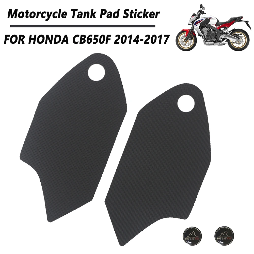 

For HONDA CB650F CB650 F 2014-2017 Motorcycle Non-Slip Fuel Tank Sticker Side Knee Grip Traction Decals PVC Protective Pad Decor