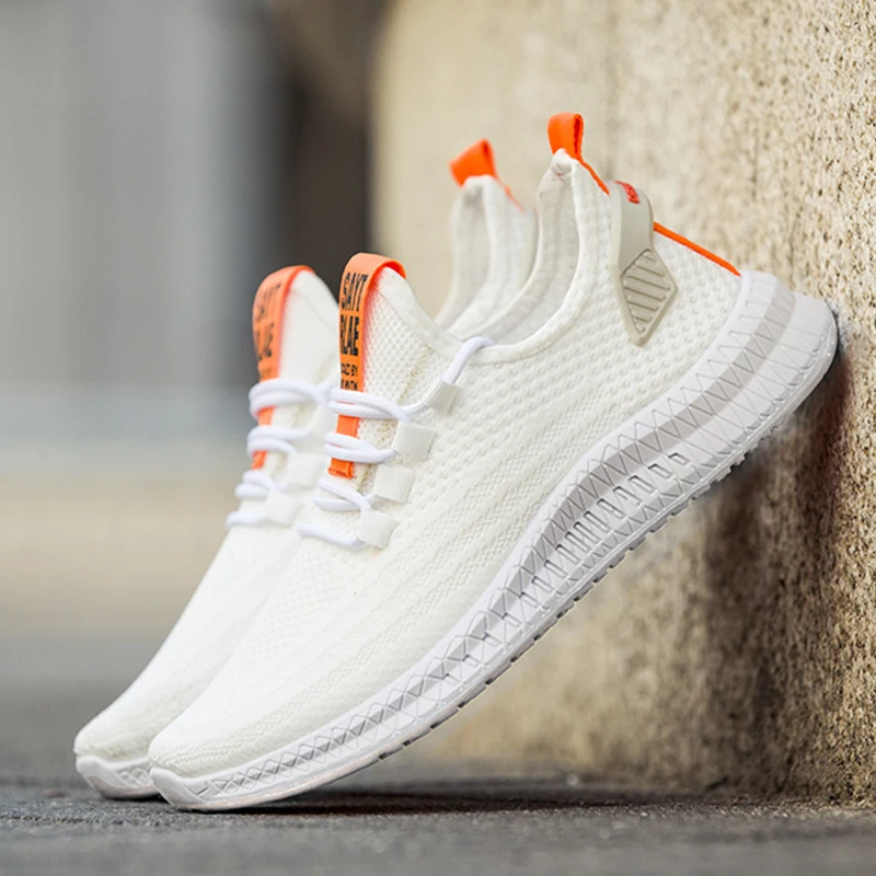 

Fashion Sneakers Men's Casual Shoes Lac-up Lightweight Shoes Comfortable Breathable Walking shoe Zapatillas Hombre