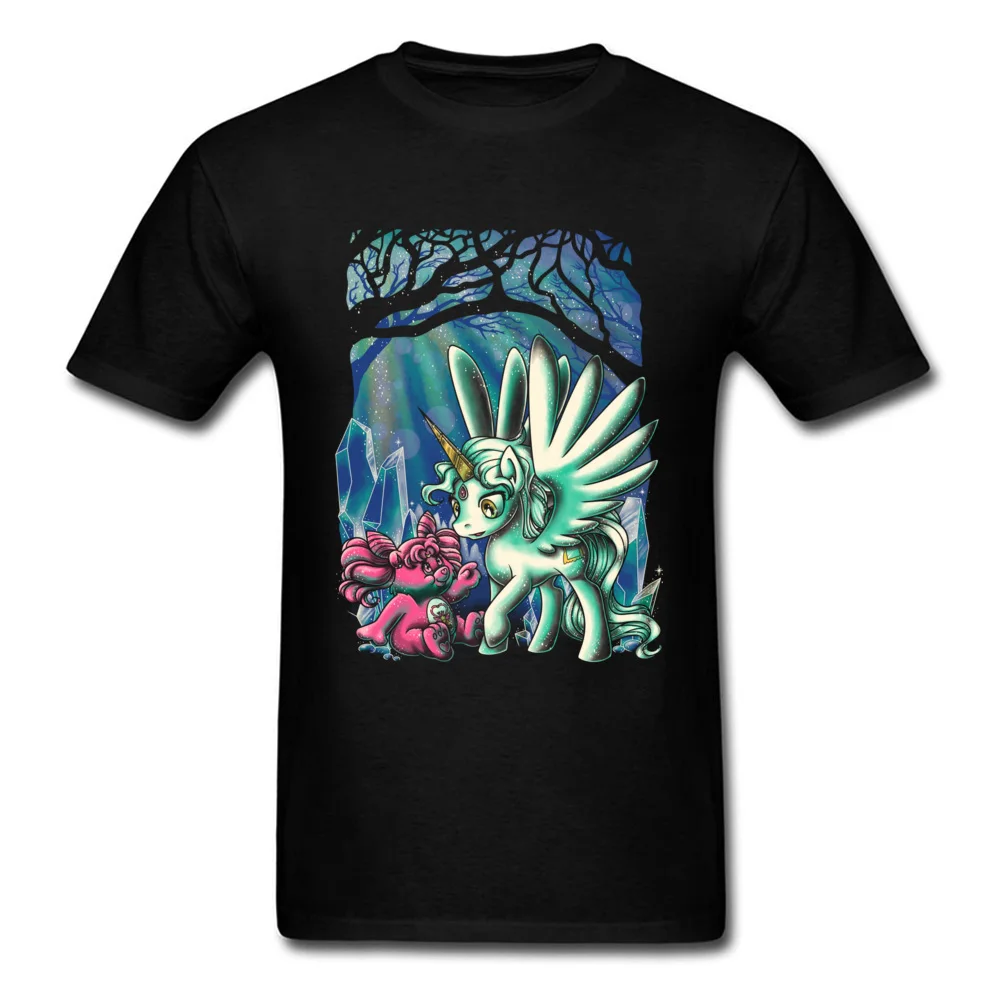 Одежда с мультяшным единорогом футболка для вечеринки Повседневная мужские