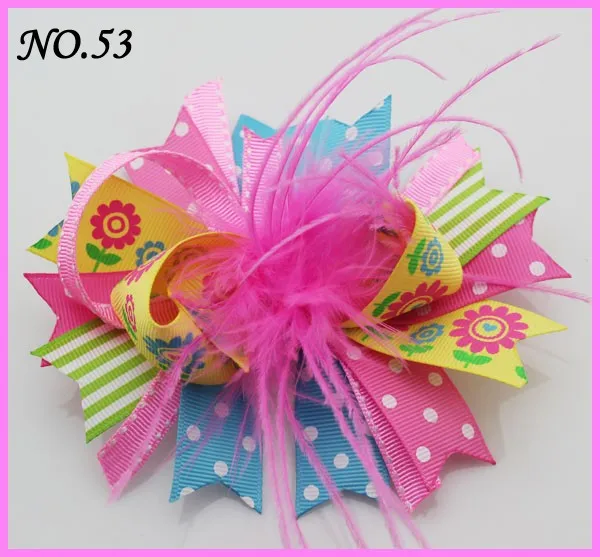 Бесплатная доставка 100 шт. A group пасхальные банты для волос заколки в виде кролика