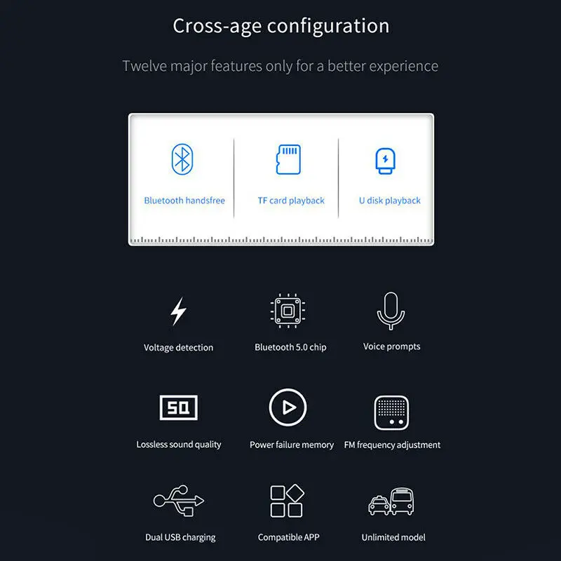 Совершенно новый CDIY автомобильный Bluetooth комплект fm-передатчик беспроводной