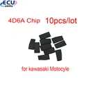10 шт.лот, чип ключа, новый чип Virgin 4D6A для kawasaki Motocyle carbon
