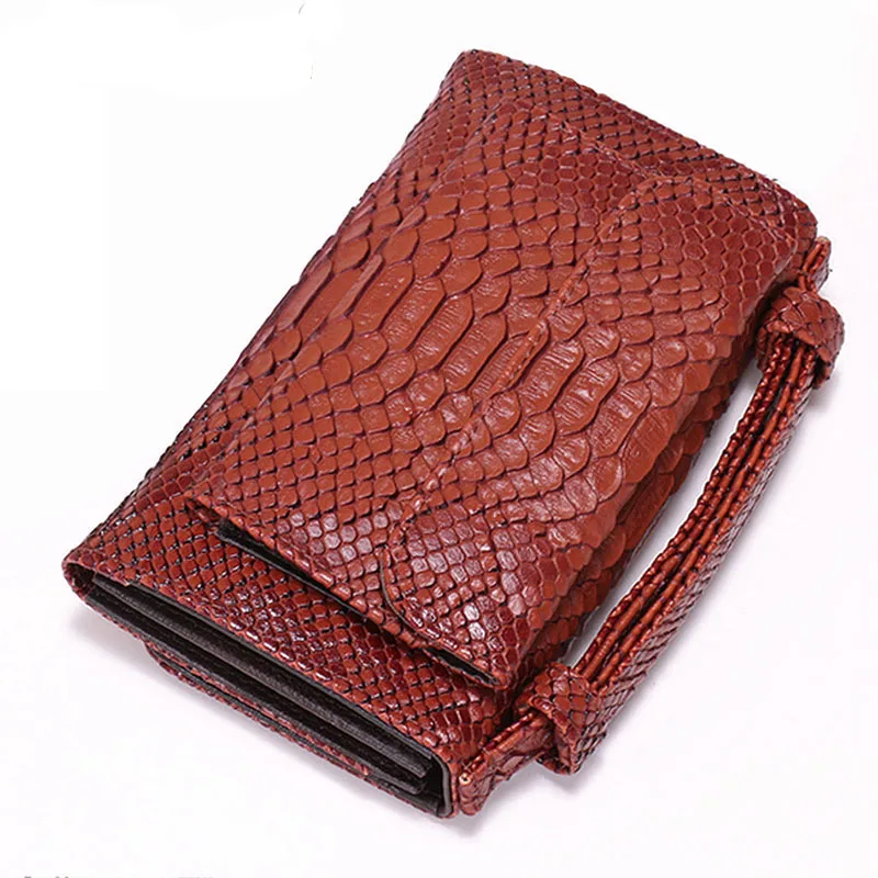 Роскошные Ручные Сумки из натуральной кожи питона дизайнерский Повседневный