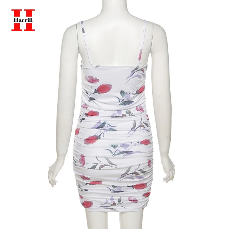 

Sexy Slash Neck Dresses Floral Women Clothes Mini Floral Dress Women Pencil Summer Dresses Ladies Sundresses