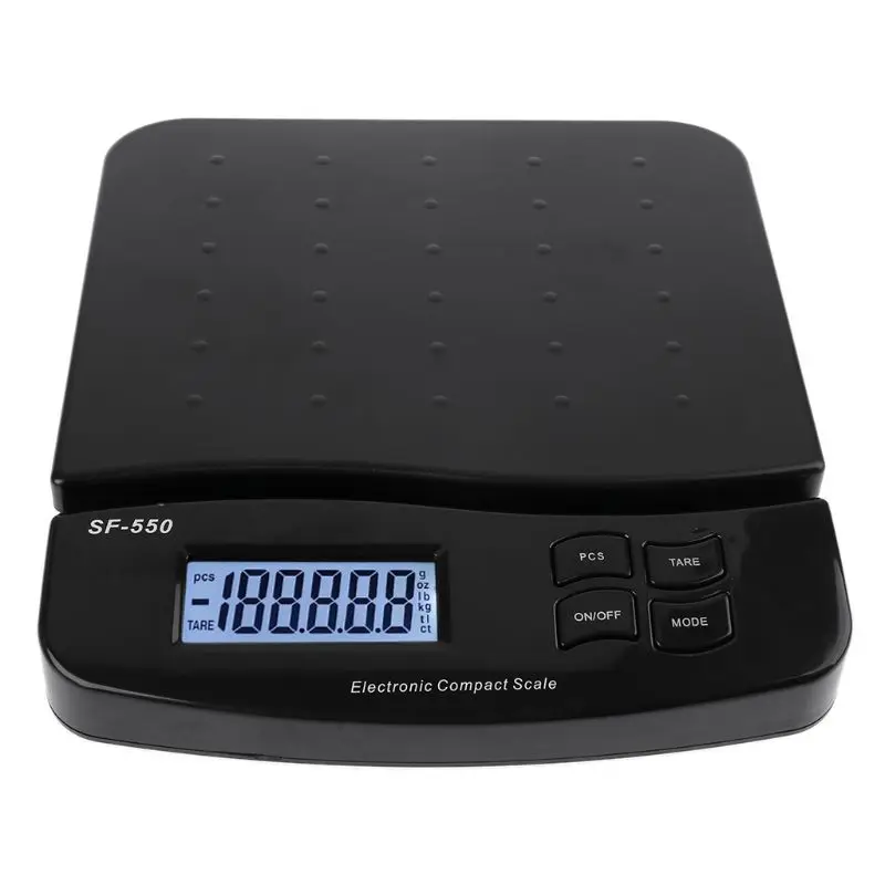 

25kg/1g 55lb Digital Postal Shipping Scale Table Top Parcel Letter Postage Weigh Electronic Weighing Scales LCD Back-lit