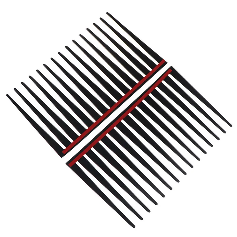 2 шт. очаровательные черные накладные ресницы для автомобиля украшение