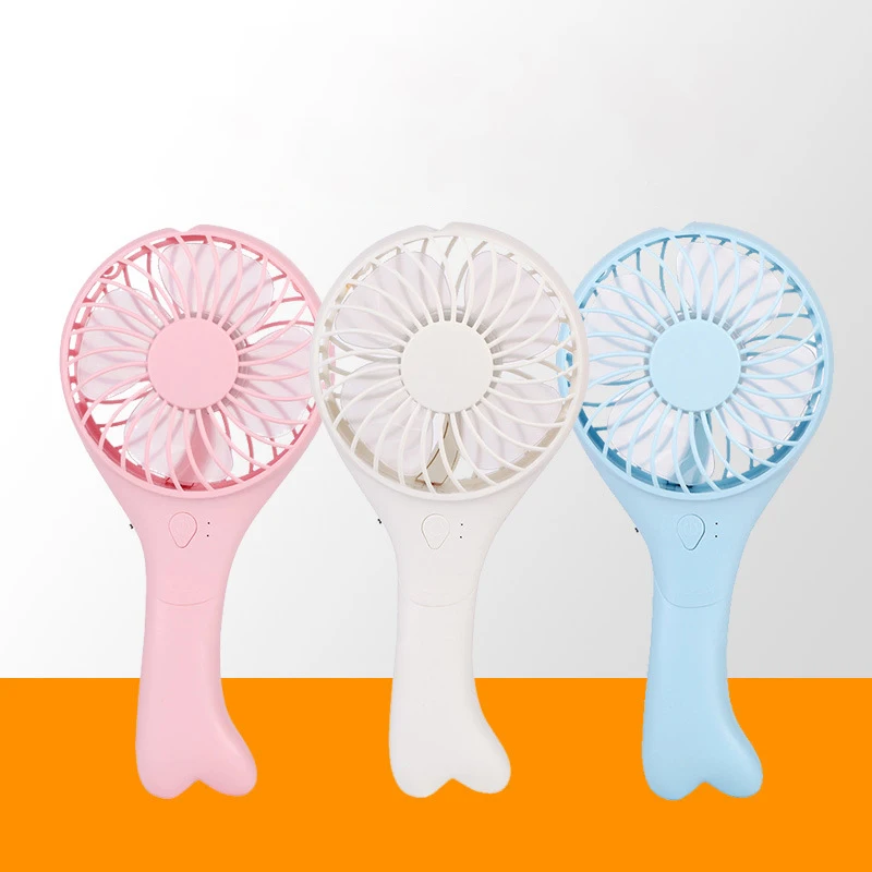 

COSTWAY Foldable Portable Hand Fan USB Rechargeable Handheld Mini Fan Originality Desktop Silent Cooling Small Fan Ventilador