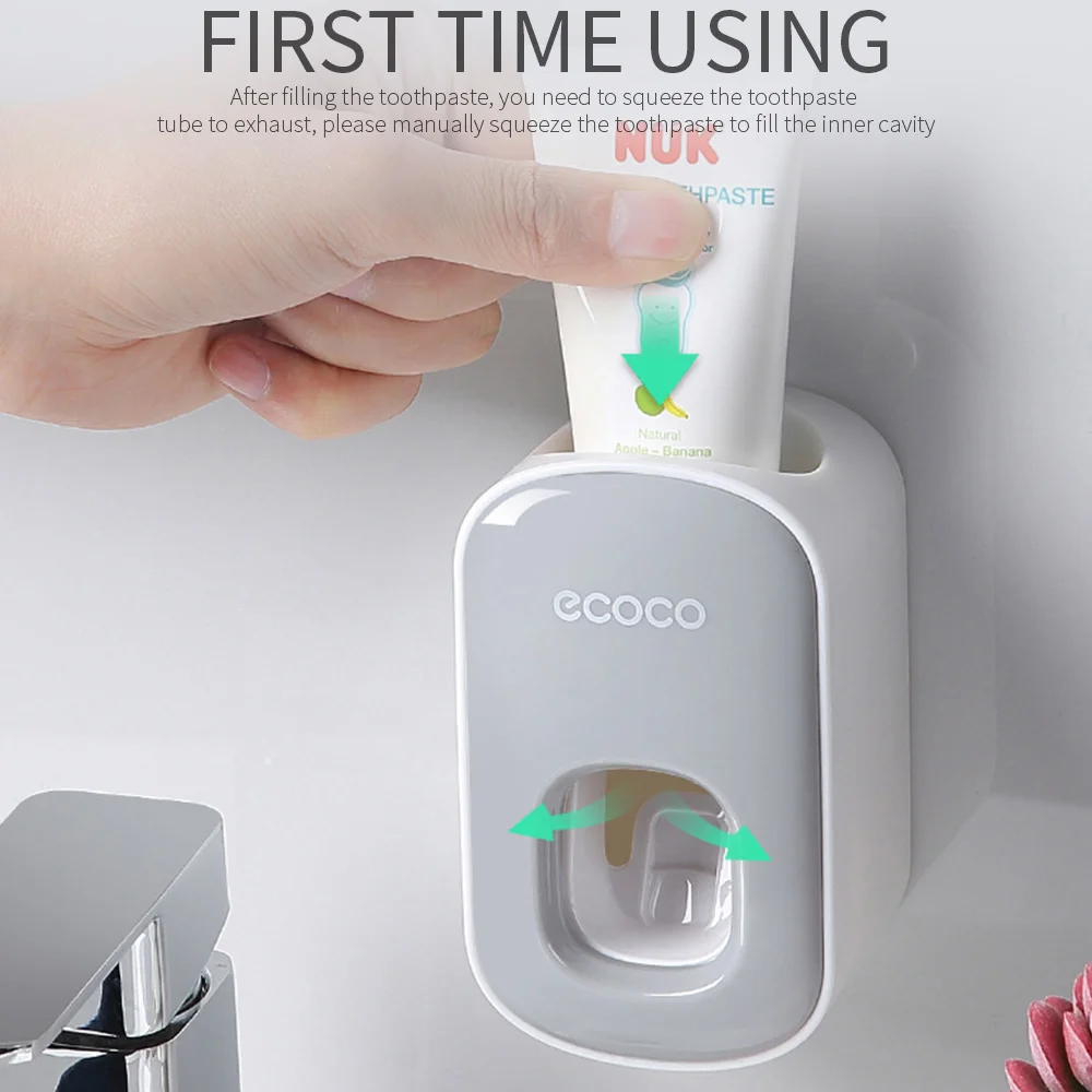 Аксессуары для ванной комнаты дозатор зубной пасты PS ABS автоматический