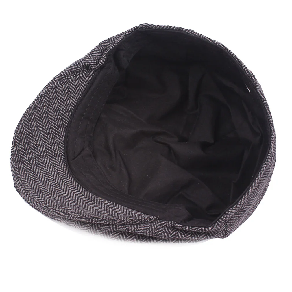 

Fasbys Stripe Hat Newsboy Cap Men Women Flat Caps Summer Cotton Beret Outdoors