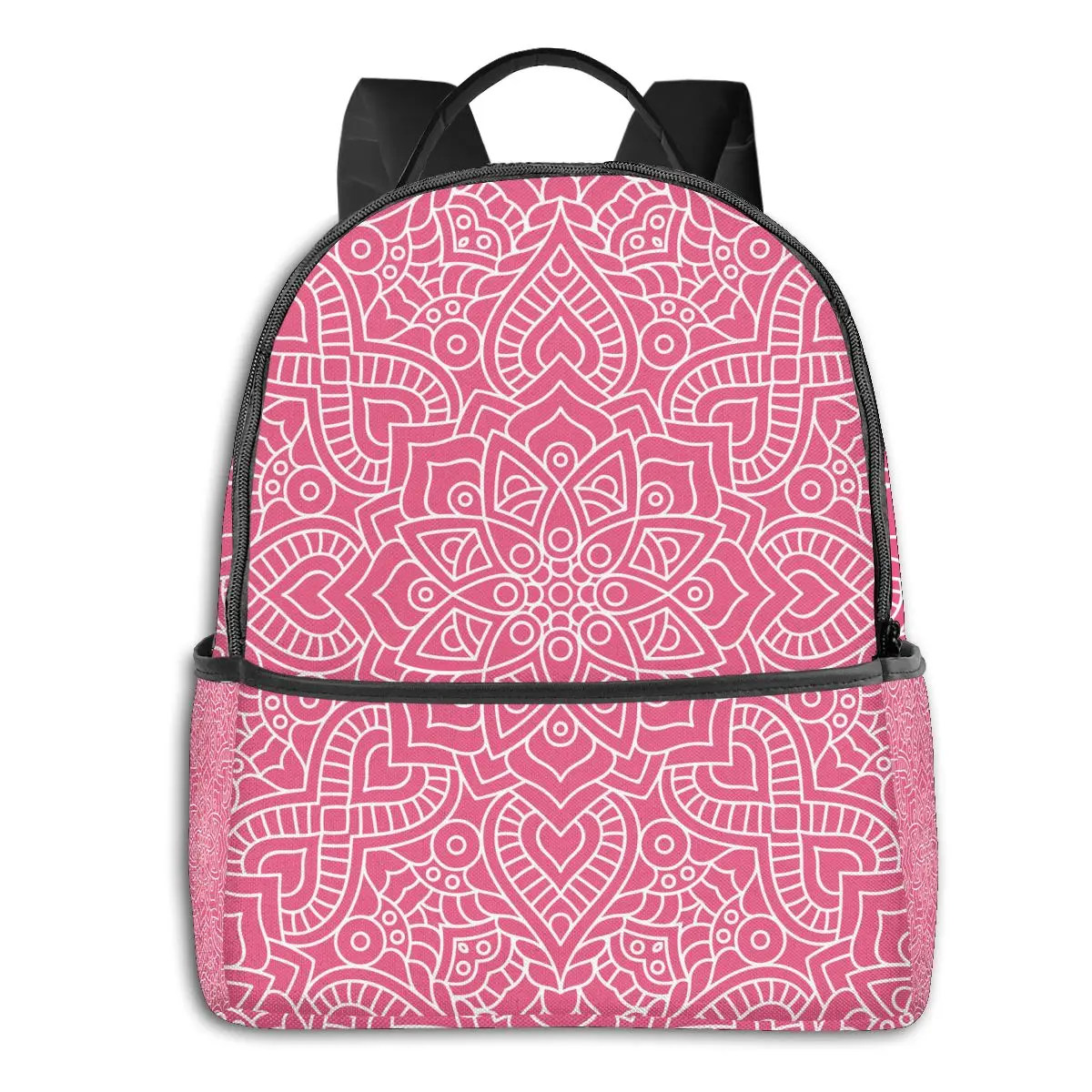 

Модная школьная сумка для колледжа, этнический цветочный повседневный рюкзак, сумка для книг для подростков, дорожная сумка через плечо, рю...