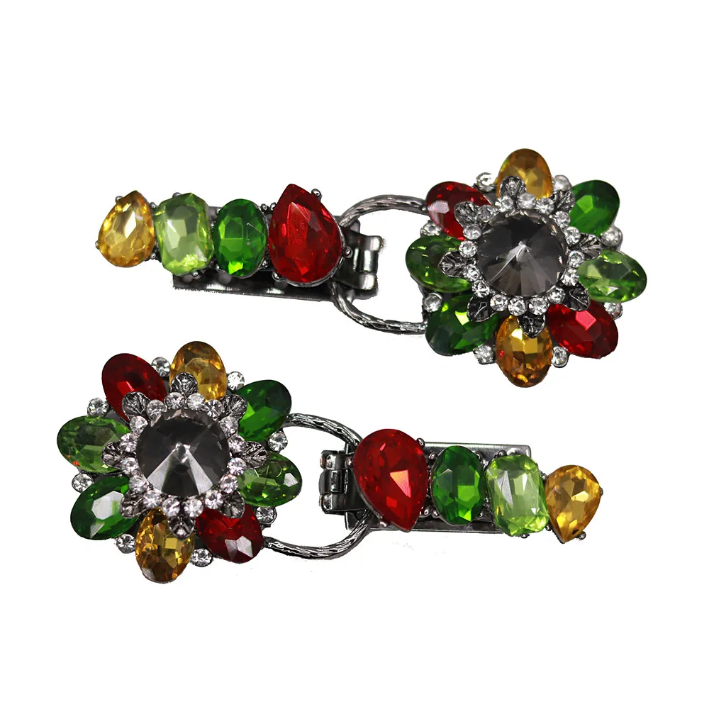 Хорошее качество 92 мм металлические стразы кнопка с украшением свитера пальто