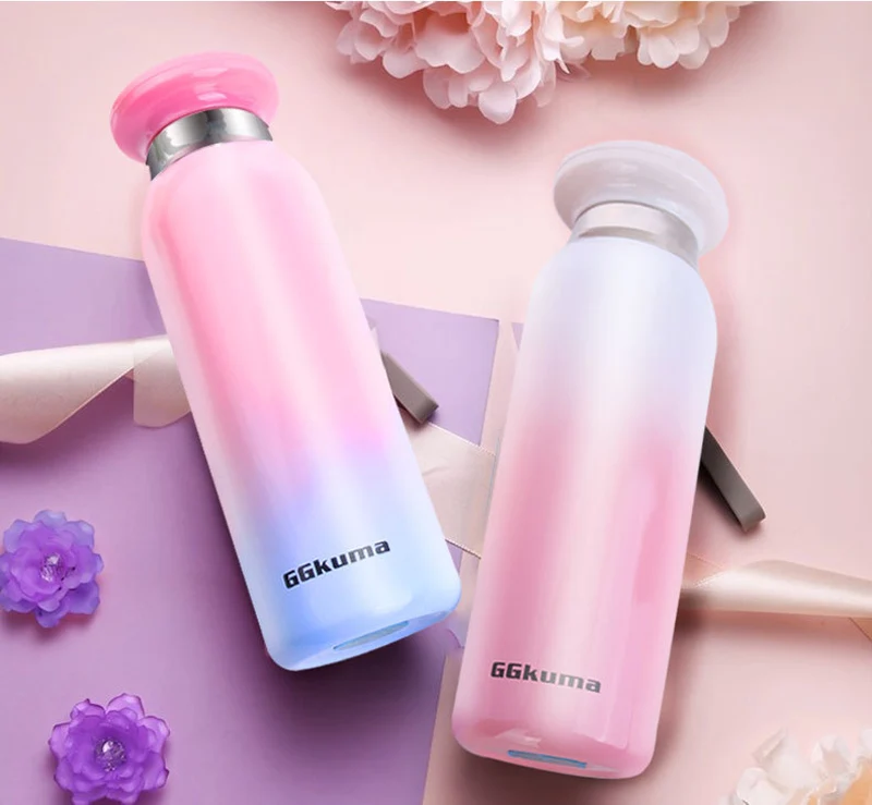 Короткие вакуумные фляжки кружки из нержавеющей стали портативные бутылки для